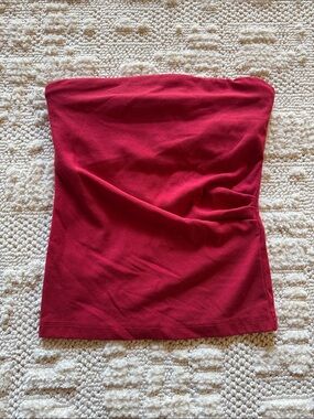 Frankie’s Bikinis Red Tube Top